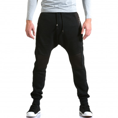 Pantaloni baggy bărbați New Star negri it211015-57 2