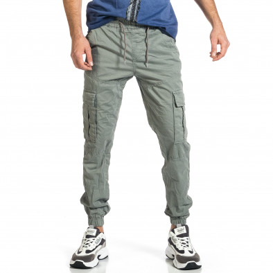 Pantaloni cargo bărbați Blackzi verzi tr270421-2 2