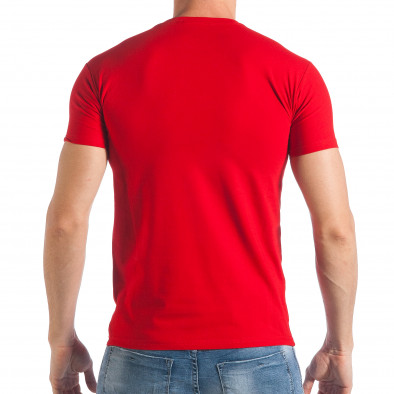 Tricou bărbați Frank Martin roșu tsf290318-2 3