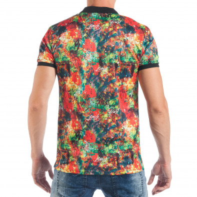 Tricou colorat tip Polo shirt pentru bărbați  tsf250518-44 4