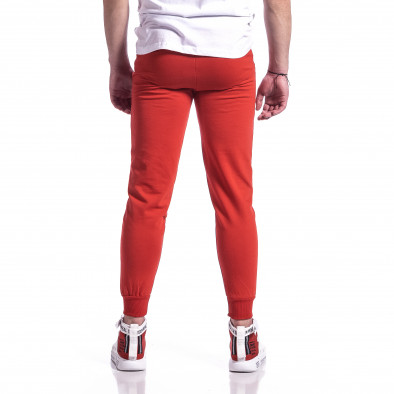 Pantaloni sport bărbați Soni Fashion roșu it270221-18 3