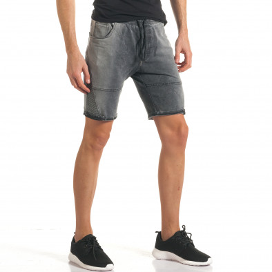Pantaloni scurți bărbați Flex Style gri it140317-108 4