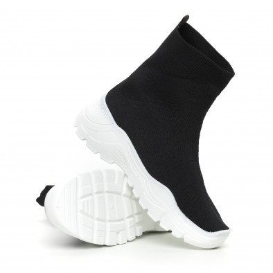 Pantofi sport de dama Basic Slip-on cu talpă albă it130819-44 4