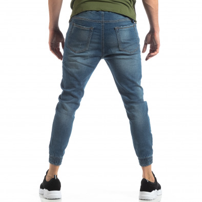 Jogger Jeans albaștri pentru bărbați it210319-2 3