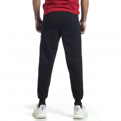 Pantaloni sport bărbați Soni Fashion negru it021221-18 3