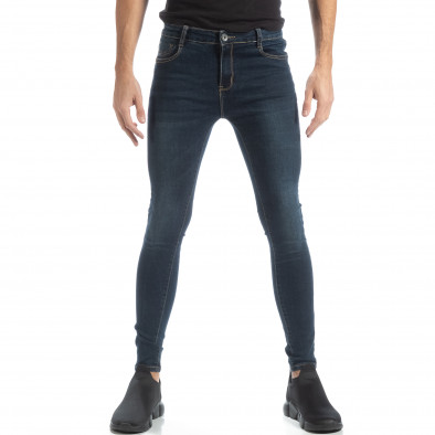 Skinny Jeans din denim subțire pentru bărbați it051218-8 2