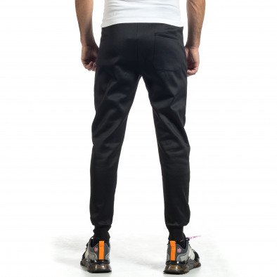 Pantaloni sport bărbați SMMA Style negru it021221-24 3
