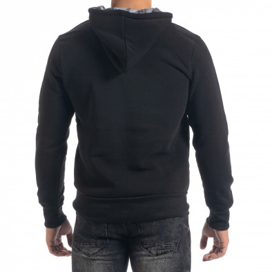 Hanorac hoodie de bărbați negru Originals it071119-61 3