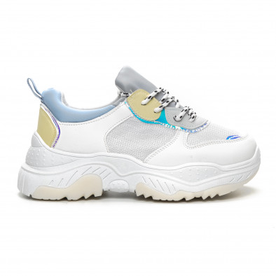 Pantofi sport de dama Chunky în mai multe culori it240419-46 2