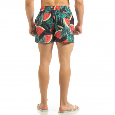 Costum de baie negru pentru bărbați motiv Watermelon it090519-93 3