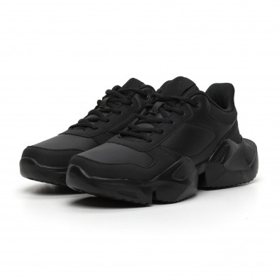 Adidași ușori negri de bărbați Extra Chunky it260919-30 4