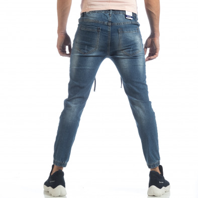 Jogger Jeans albastru pentru bărbați it040219-3 4