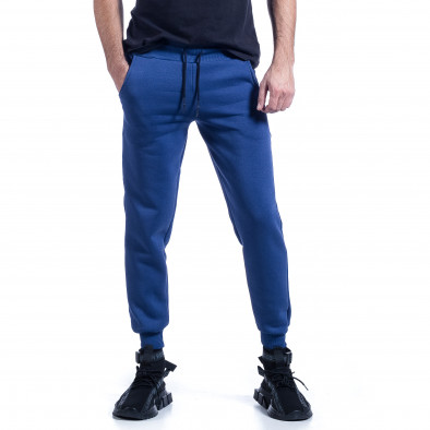 Pantaloni sport bărbați Soni Fashion albastru it021221-13 2