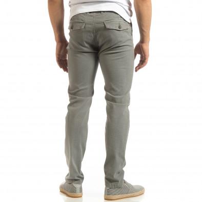 Pantaloni CHINO gri pentru bărbați it090519-7 3