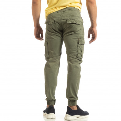 Pantaloni verzi cargo jogger pentru bărbați it090519-8 3
