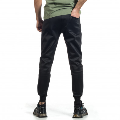 Pantaloni sport bărbați SMMA Style negru it021221-23 3