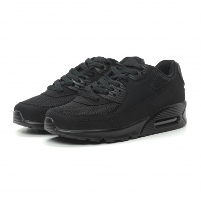 Pantofi sport de dama negri cu pernă de aer it150319-54 3
