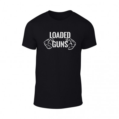 Tricou pentru barbati Loaded Guns negru, mărimea S TMNSPM006S 2
