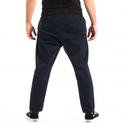Pantaloni Cropped albaștri pentru bărbați lp060818-87 3