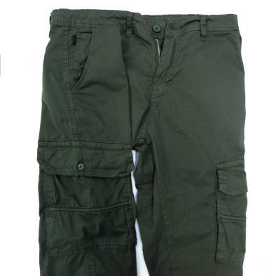 Pantaloni cargo bărbați Blackzi verzi tr250523-1 5