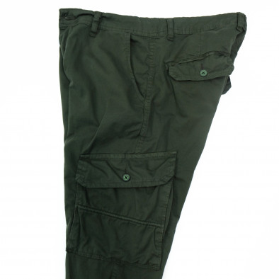 Pantaloni cargo bărbați Blackzi verzi tr250523-1 6