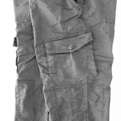 Pantaloni cargo bărbați Blackzi gri tr240122-2 4