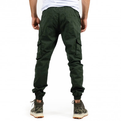 Pantaloni cargo bărbați Blackzi verzi tr260324-3 3