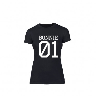 Tricou de dama Bonnie 01 negru, mărimea XL TMNLPF025XL 2