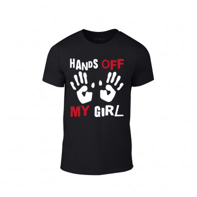 Tricou pentru barbati Hands Off negru, mărimea S TMNLPM148S 2