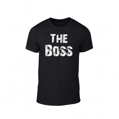 Tricou pentru barbati The Boss negru, mărimea M TMNLPM140M 2