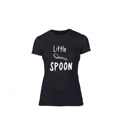 Tricou de dama Little Spoon negru, mărimea S TMNLPF174S 2