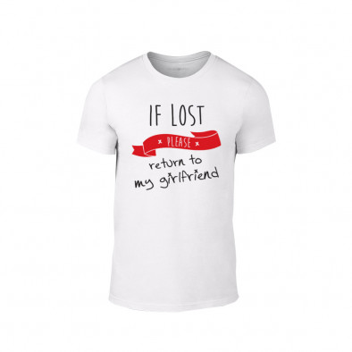 Tricou pentru barbati The Lost Boyfriend alb, mărimea XL TMNLPM060XL 2