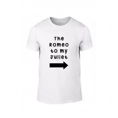 Tricou pentru barbati Romeo Juliet alb, mărimea M TMNLPM189M 2