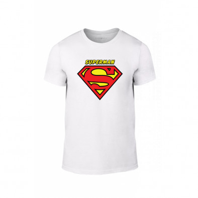 Tricou pentru barbati Superman & Supergirl alb, mărimea XL TMNLPM040XL 2