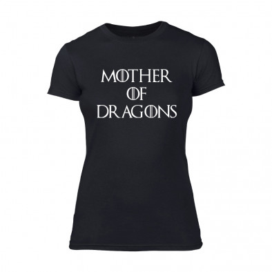 Tricou de dama Mother of Dragons negru, mărimea XL TMNSPF036XL 2