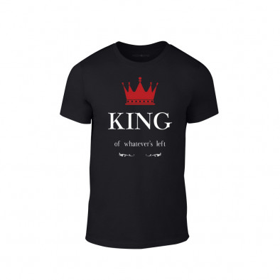 Tricou pentru barbati King negru, mărimea XL TMNLPM114XL 2