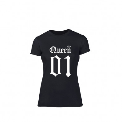 Tricou de dama queen 01 negru, mărimea M TMNLPF016M 2