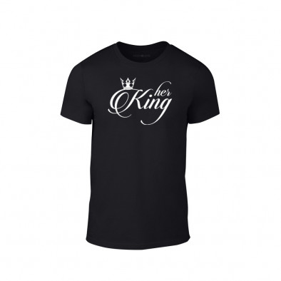 Tricou pentru barbati King negru, mărimea S TMNLPM014S 2