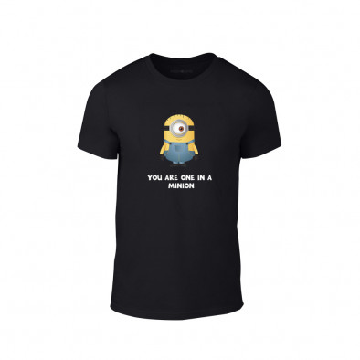 Tricou pentru barbati One in a minion negru, mărimea XL TMNLPM230XL 2