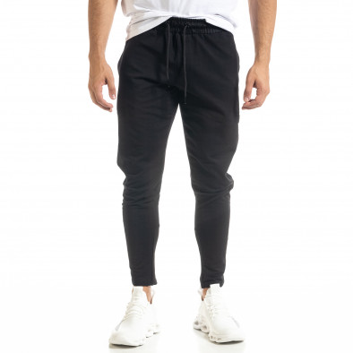 Pantaloni sport bărbați Breezy negru tr080520-56 2