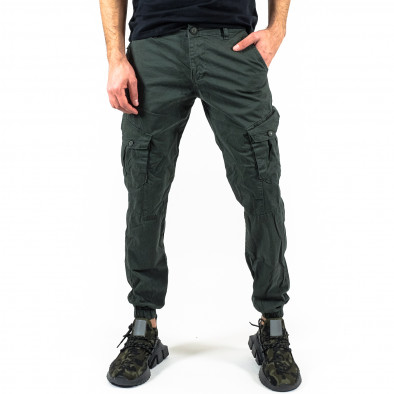 Pantaloni cargo bărbați Blackzi verzi tr180322-13 2