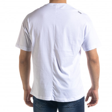 Tricou bărbați SAW alb tr110320-3 3