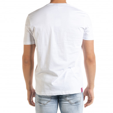 Tricou bărbați Breezy alb tr080520-8 3