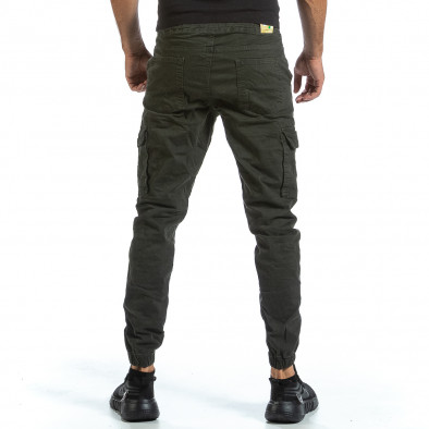 Pantaloni cargo bărbați Blackzi verzi tr070921-15 3
