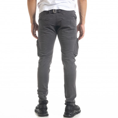 Pantaloni cargo bărbați Bread & Buttons gri tr240420-26 4