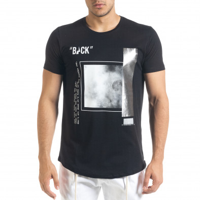 Tricou bărbați Breezy negru tr080520-1 3