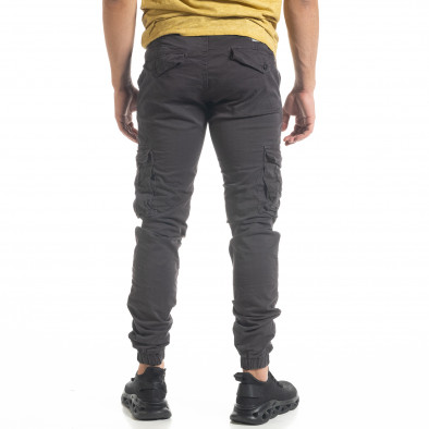 Pantaloni cargo bărbați Blackzi gri tr240420-31 4