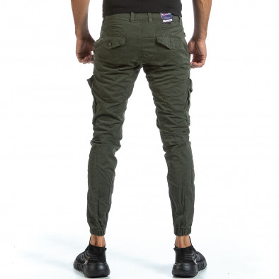Pantaloni cargo bărbați Blackzi verzi tr070921-13 3