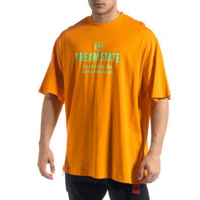 Tricou bărbați SAW orange tr110320-1 2
