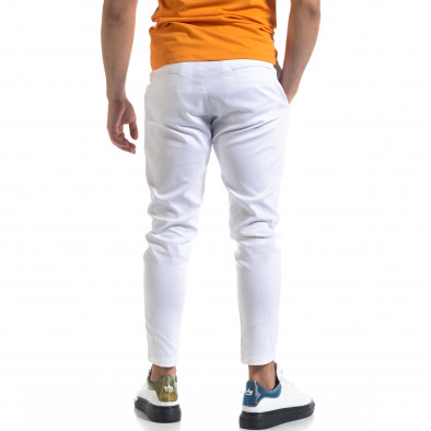 Pantaloni bărbați Open albi tr110320-121 3